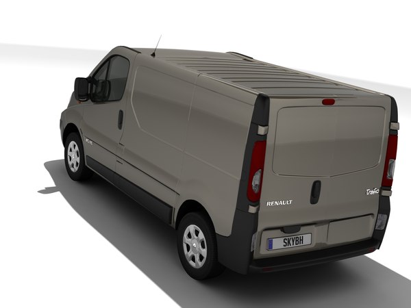 modèle 3D de Renault Trafic II 2006 L1H1 Fourgon tôlé - TurboSquid 1847483