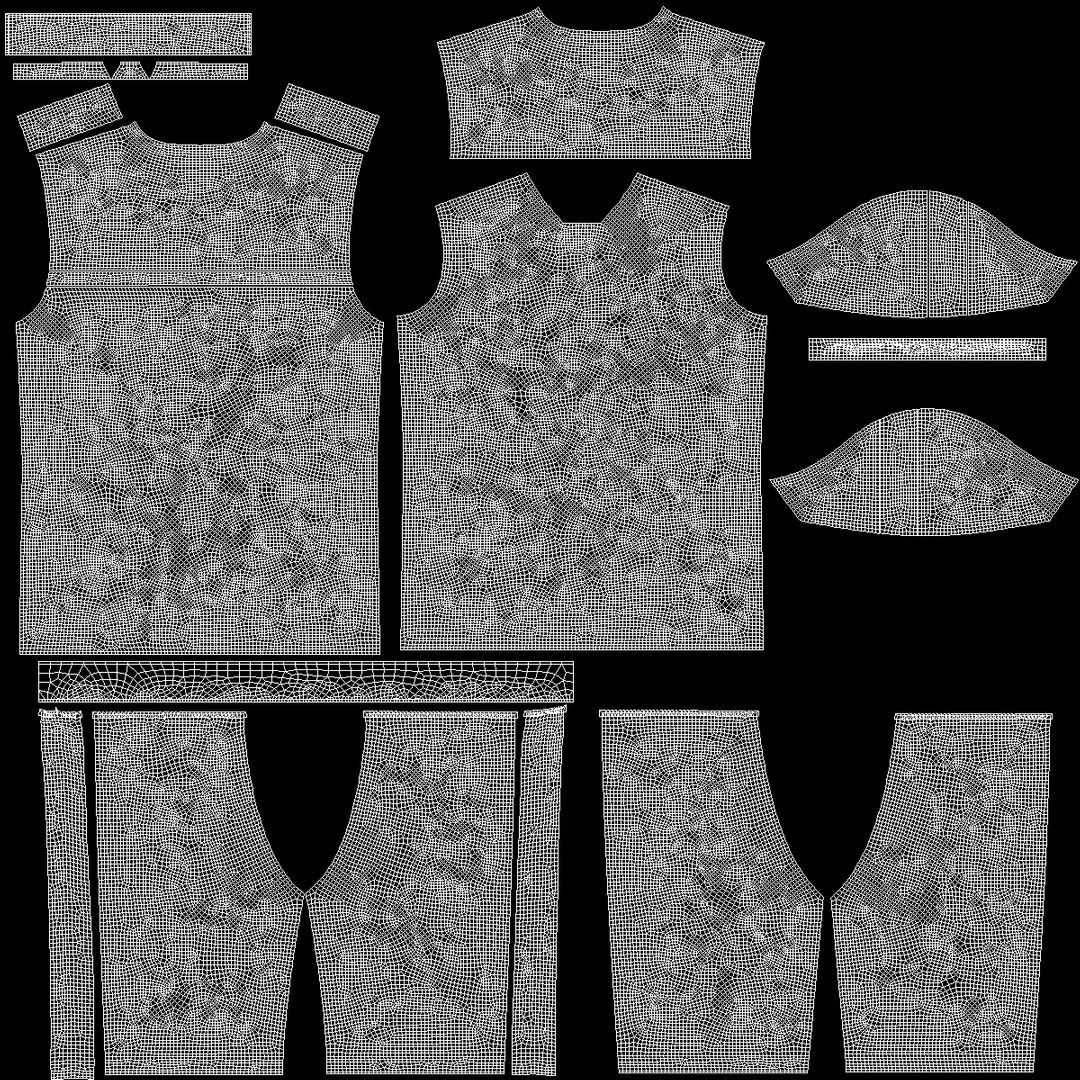 Soccer Uniform 3D Model - TurboSquid 2342192