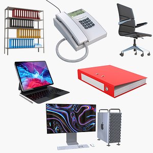 3D office file 2 model