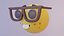 nerd emoji meme low poly
