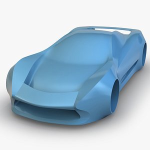 supercar car 3D model