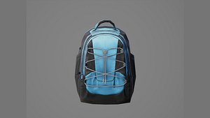 Bag Backpack 3D model 006