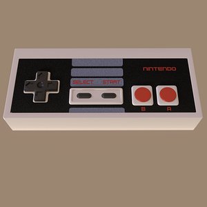 nes blender eevee model
