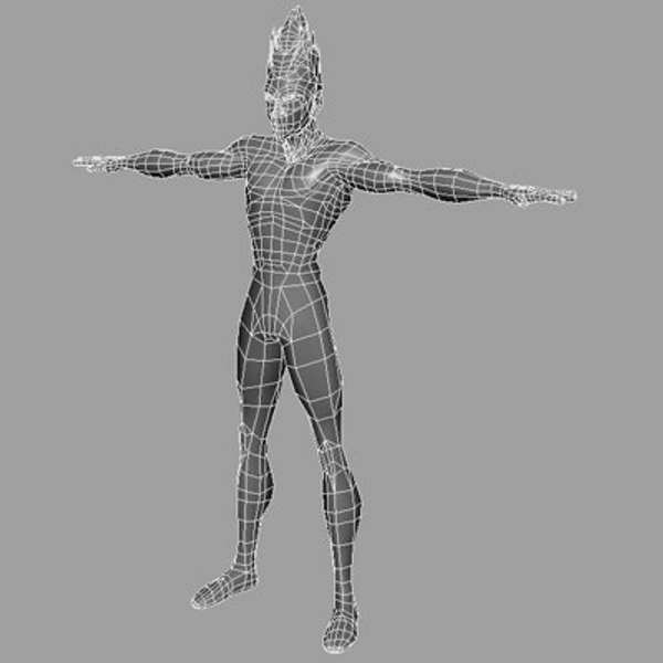 3d ninja character model