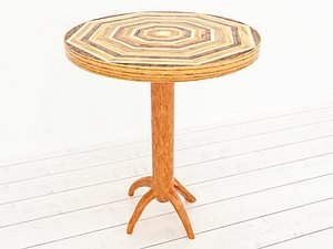 Wooden coffee table 02