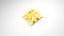 Square Cracker 3D model
