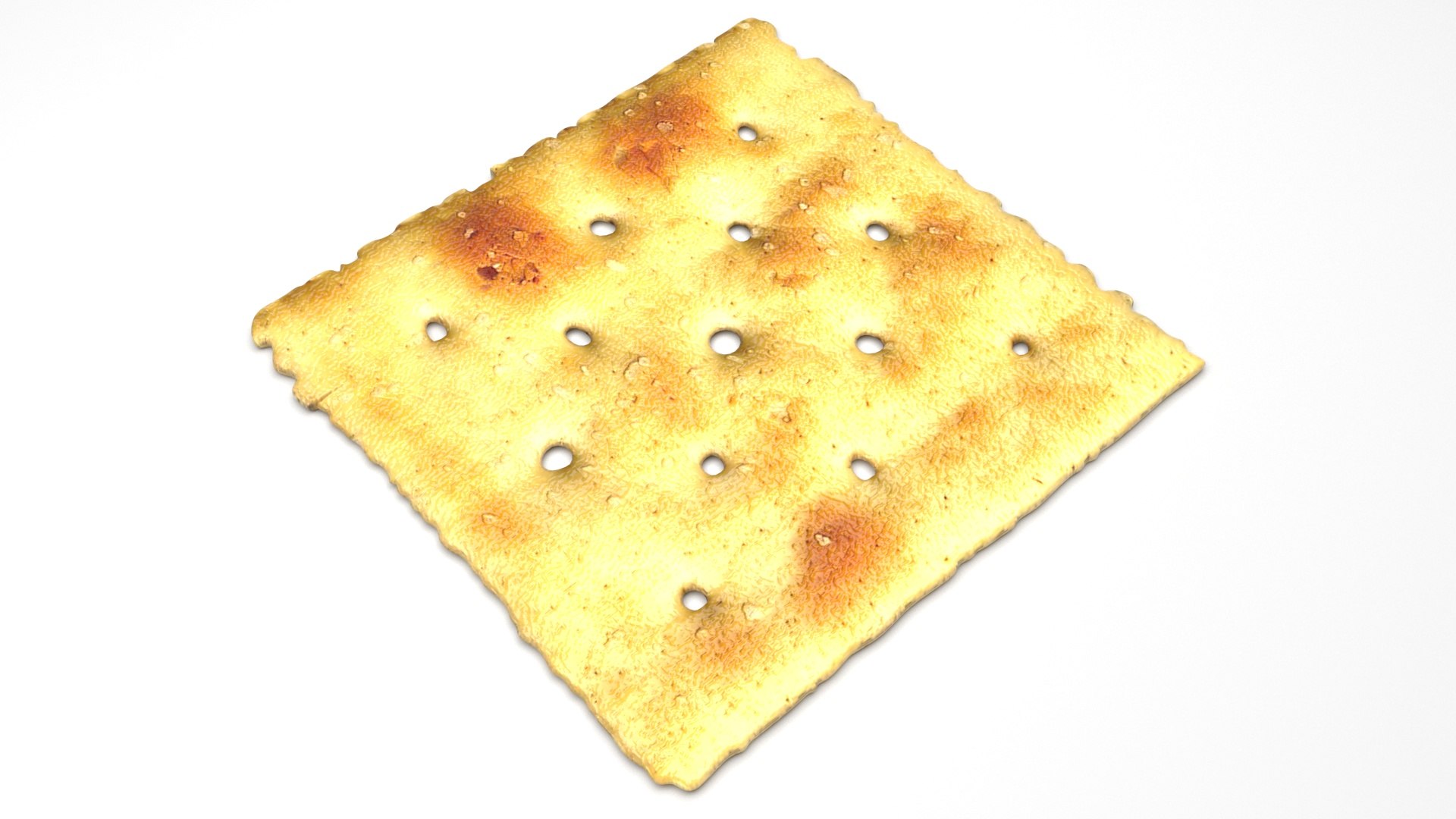 Square Cracker 3D Model - TurboSquid 1889149