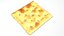 Square Cracker 3D model
