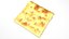 Square Cracker 3D model