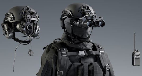 Military uniform equipment model - TurboSquid 1489240