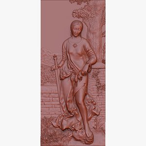 3d model judith cnc bas