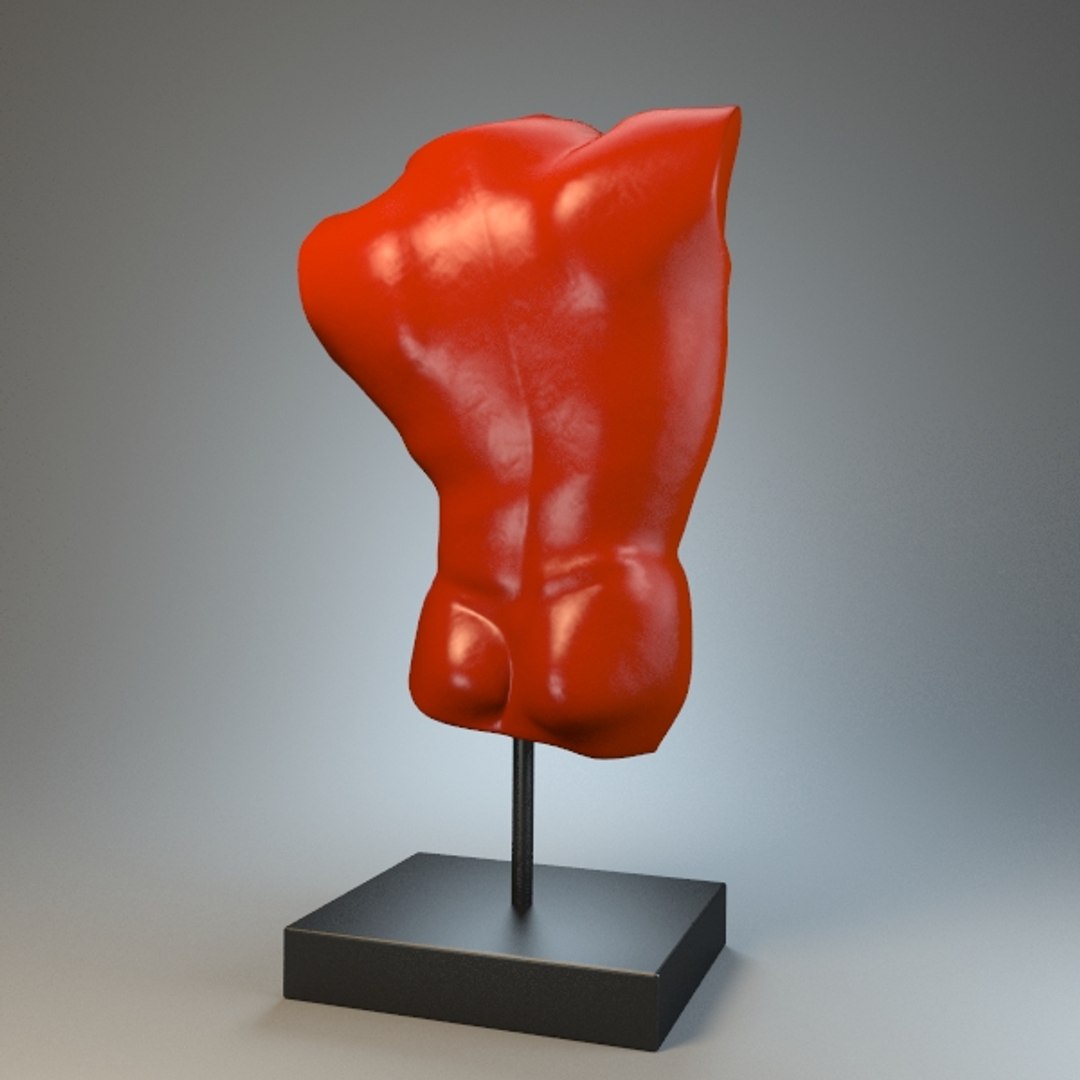 body sculpture apollo 3d model