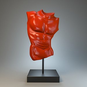 body sculpture apollo 3d model