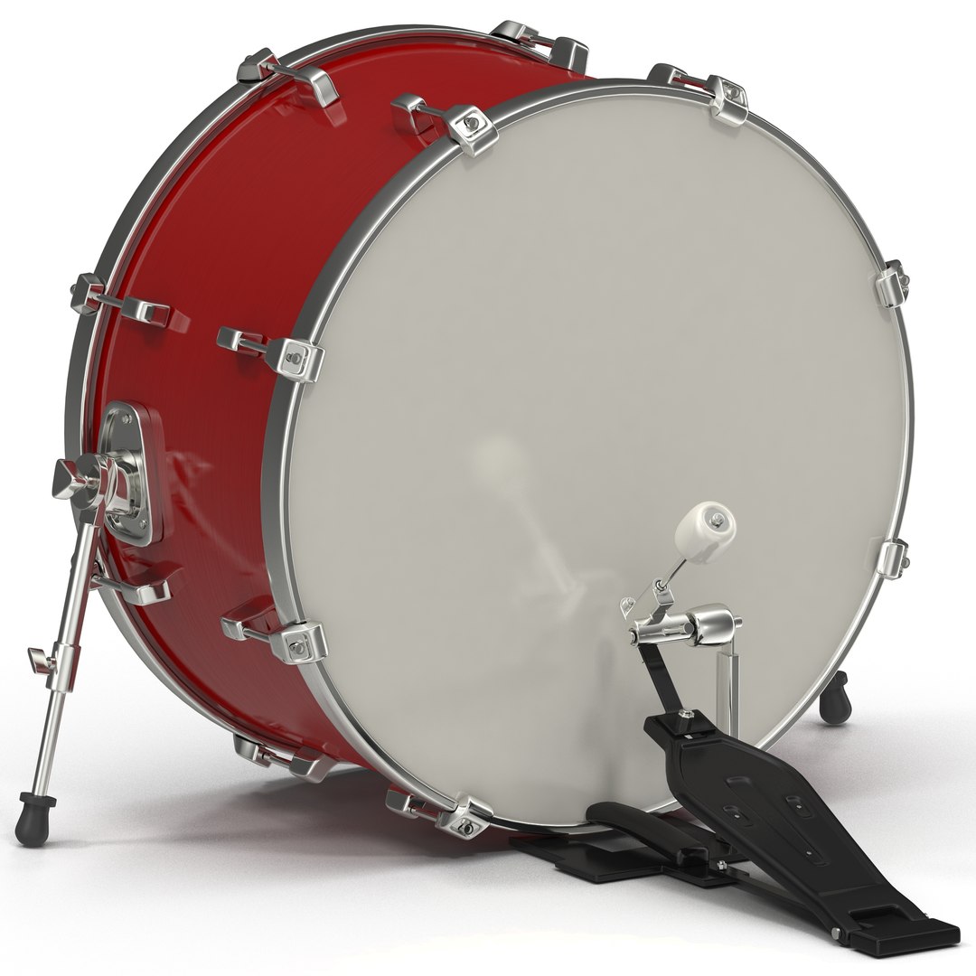 Bass Drum 3D model preview