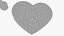 Lucchetto in metallo a forma di cuore con chiave