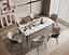 Modern Marble Dining Table and Chairs Set