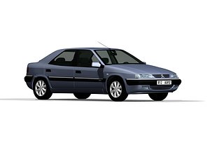 3D citroen xantia