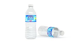 3D water bottle model