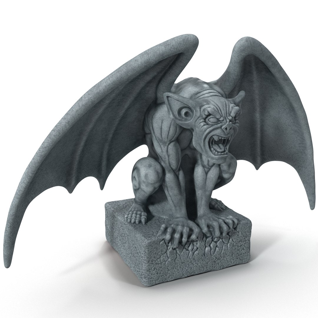 ガーゴイル像33Dモデル - TurboSquid 818041