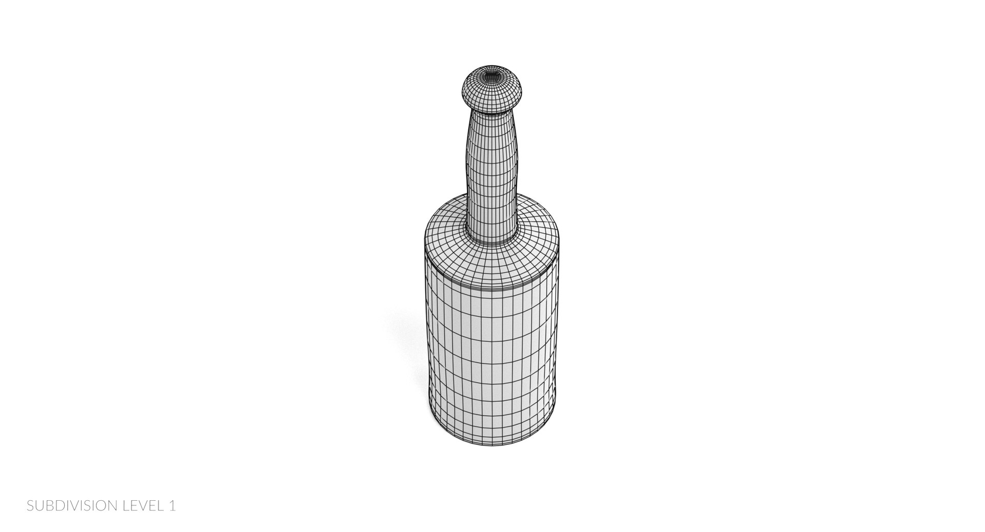 3D Wooden Mallet Model - TurboSquid 1392427