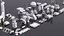 Scifi building dressing kitbash pack Low-poly