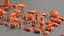 Scifi building dressing kitbash pack Low-poly