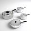 Set de casseroles et poêles