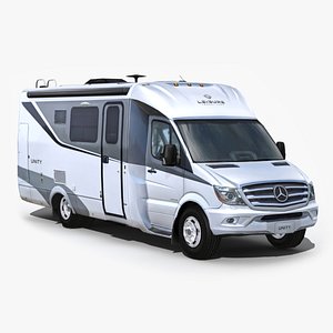 Leisure Van Unity 2016 mb - Low Poly 3D