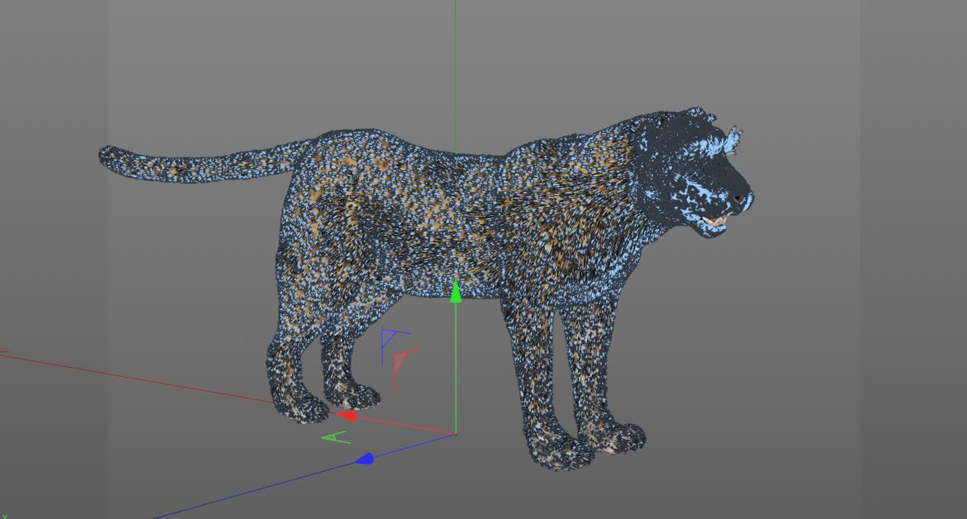 3D Rigged Hairs Model - TurboSquid 1543417