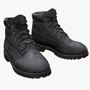 3D Winter Boots 2 model