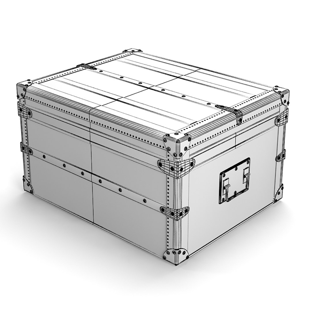 storage box art 3d model