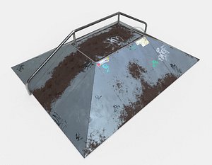 3d skate ramp pbr