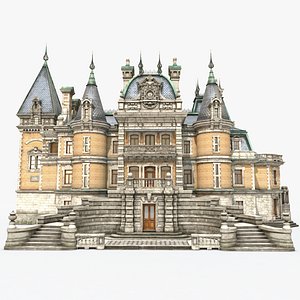 Massandra Palace Low Poly