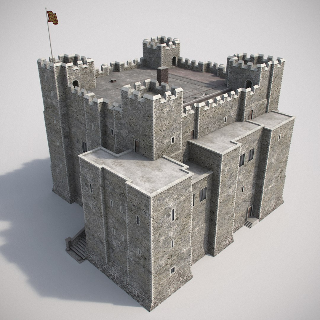 3dsmax Medieval Castle 2