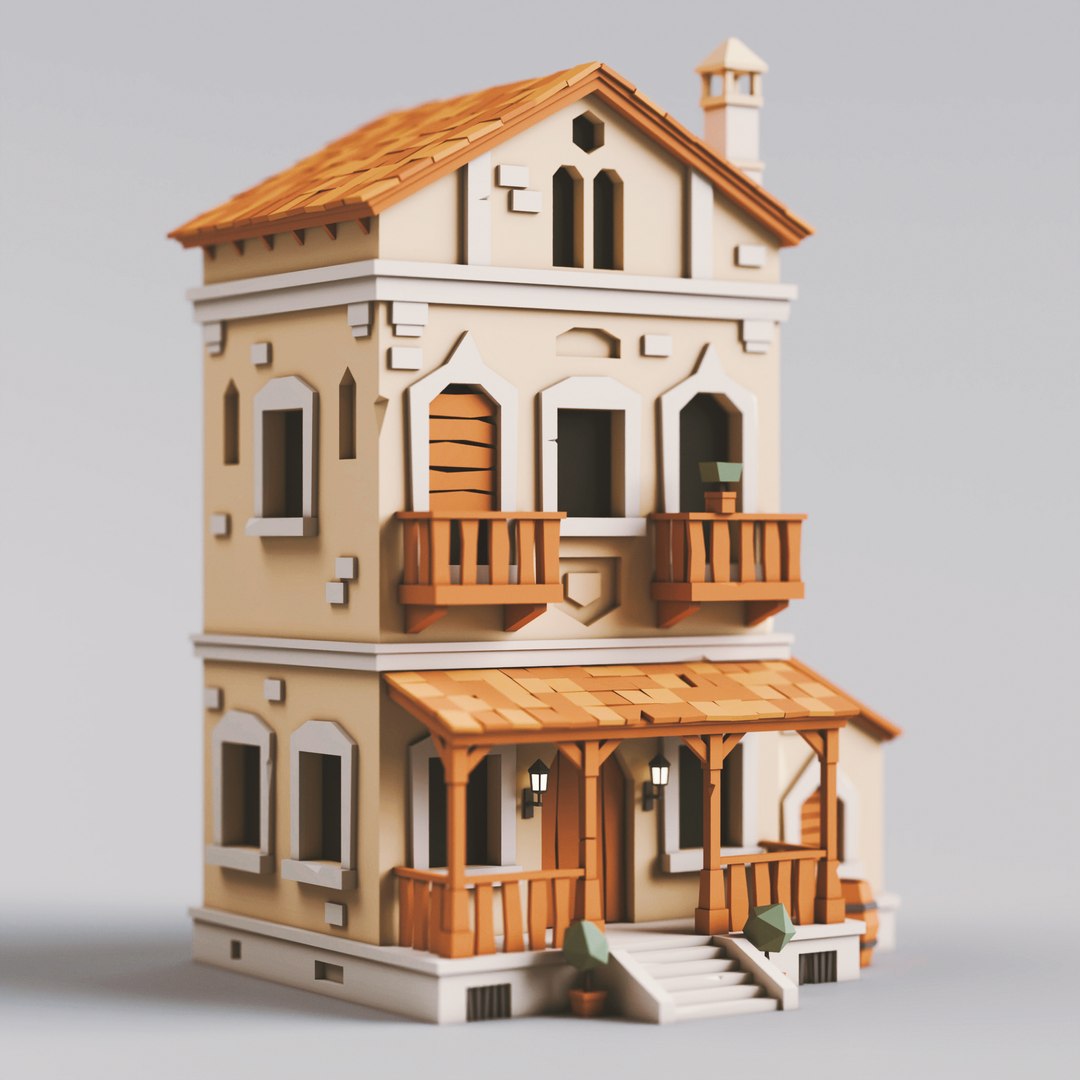 3D model Low Poly House 02 https://p.turbosquid.com/ts-thumb/nB/iCVR4z/m4/06/jpg/1746346044/1920x1080/fit_q87/51fb5ee2ea9f87645d88ab5d8a0144d3dd00c7d2/06.jpg