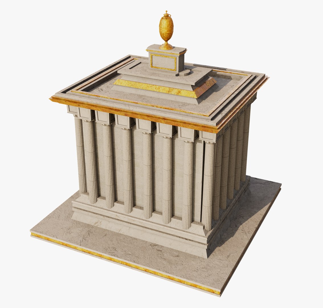 Free 3D Ancient Mini Temple - TurboSquid 2290516