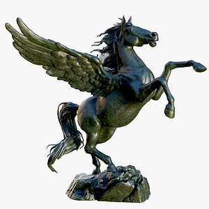 pegasus statue 3D model