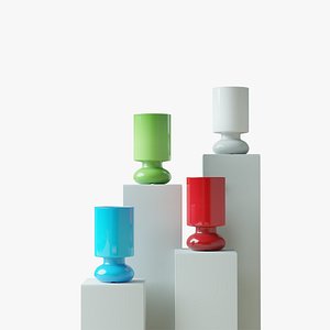 3D Vintage Table Lamp 03