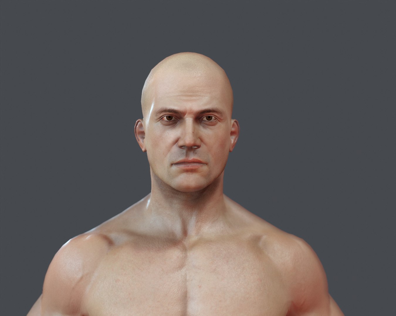 3d Model Male Gameready