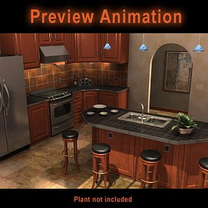 3D Kitchen Model