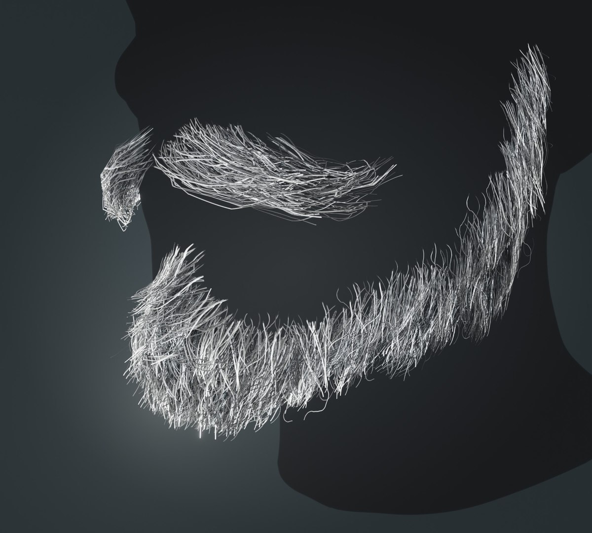 Beard RealTime 4 Version 1 3D Model - TurboSquid 1892326