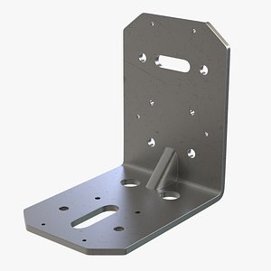 3D angle mount pipe brackets