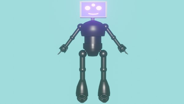 3D Robot Toys model