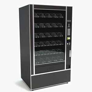 3d vending machine model