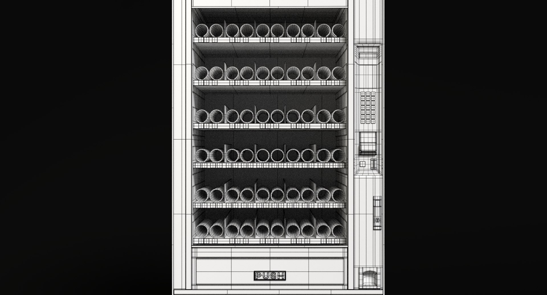 3d Vending Machine Model