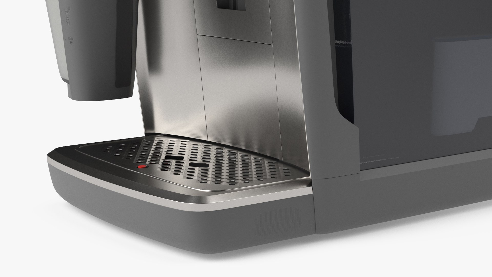 3D Model Automatic Espresso Machine Grey In Working Order - TurboSquid ...
