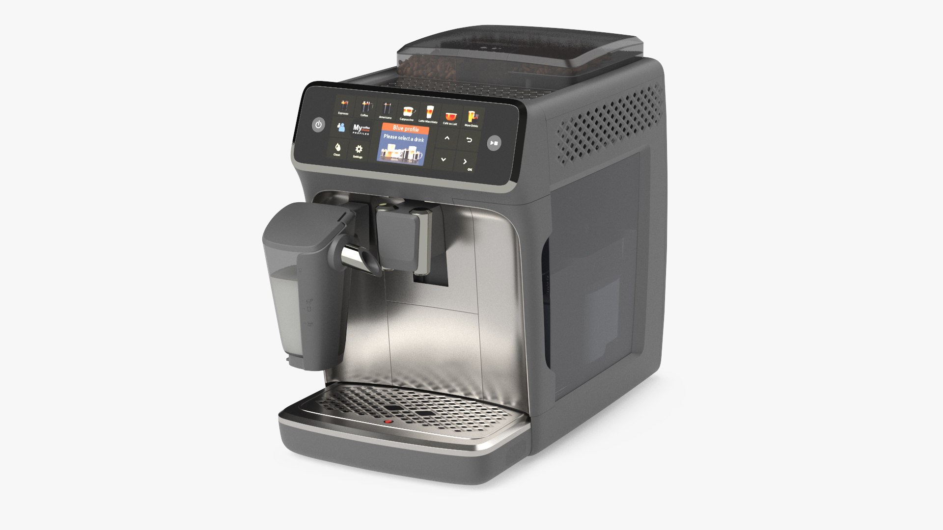 3D model Automatic Espresso Machine Grey in Working Order https://p.turbosquid.com/ts-thumb/nC/BHlLwM/CC/automaticespressomachinegreyinworkingordermb3dmodel001/jpg/1721767098/1920x1080/fit_q87/b9bc9215cd57749ff9ccf5aa3bb926800e25599d/automaticespressomachinegreyinworkingordermb3dmodel001.jpg