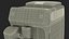 3D model Automatic Espresso Machine Grey in Working Order