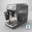 3D model Automatic Espresso Machine Grey in Working Order