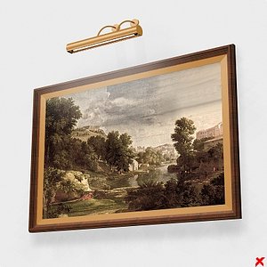 frame paintings lamp max